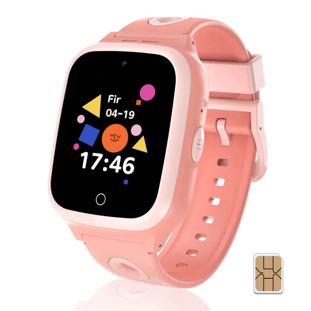 Kids 4G Smart Watch With GPS Video Calls And Chat