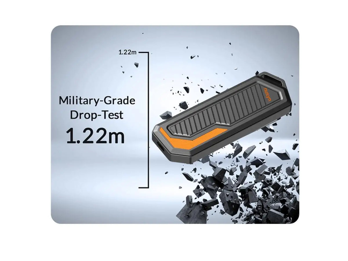 Nusyn NSP35 Portable SSD USB C Alloy Housing Shockproof Waterproof