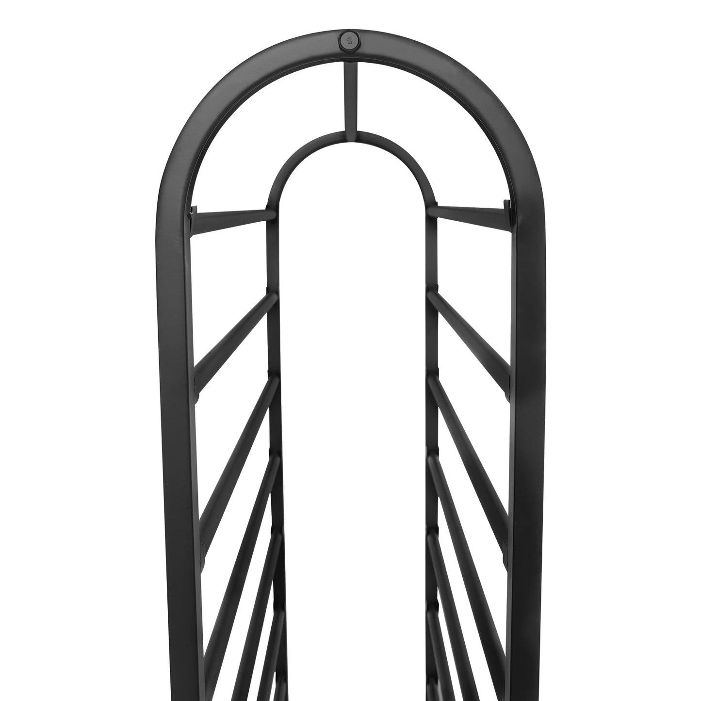 Iron Rolling Ribbon Holder Rack With Storage Basket