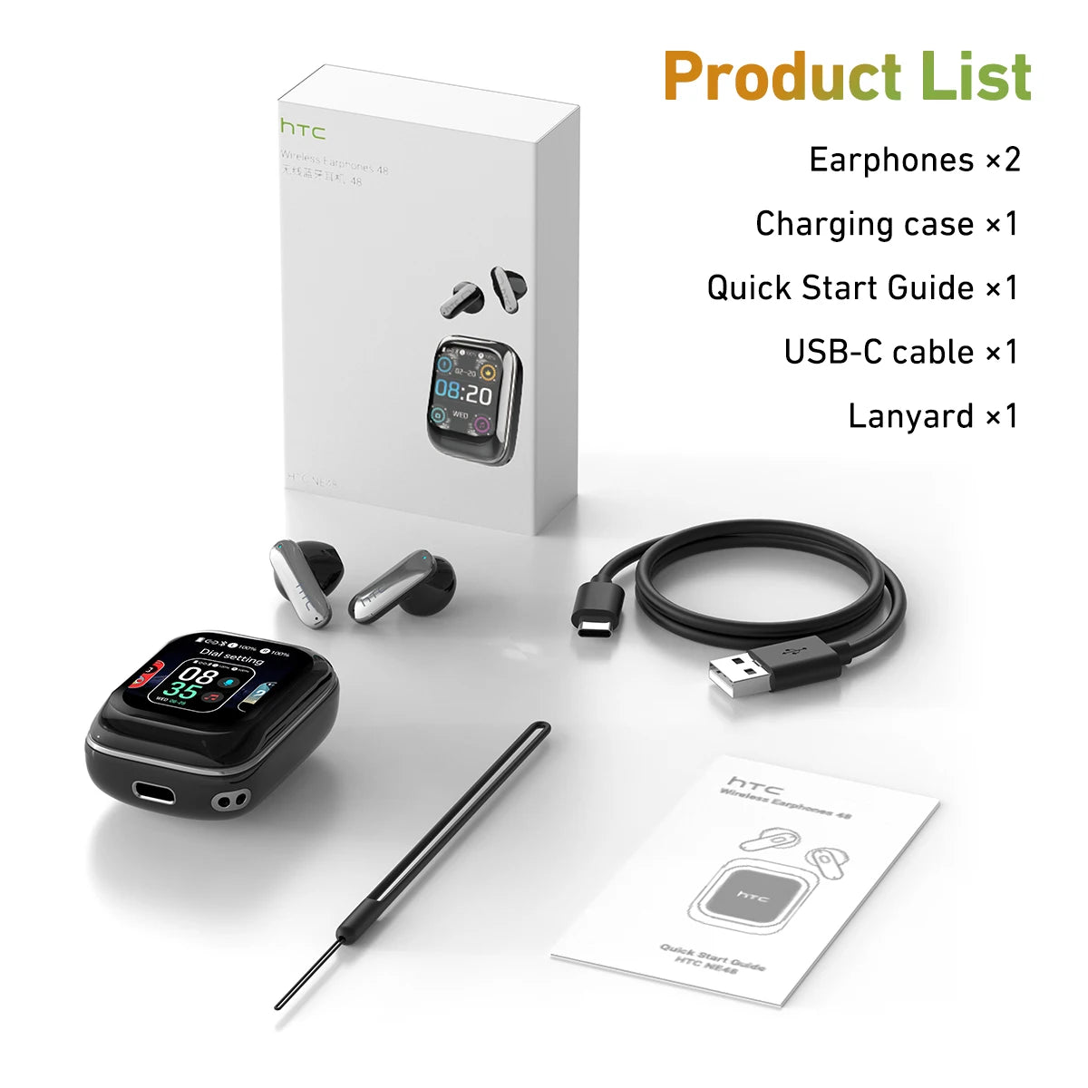 Wireless Bluetooth Earbuds With Noise Cancelling And AI Translation