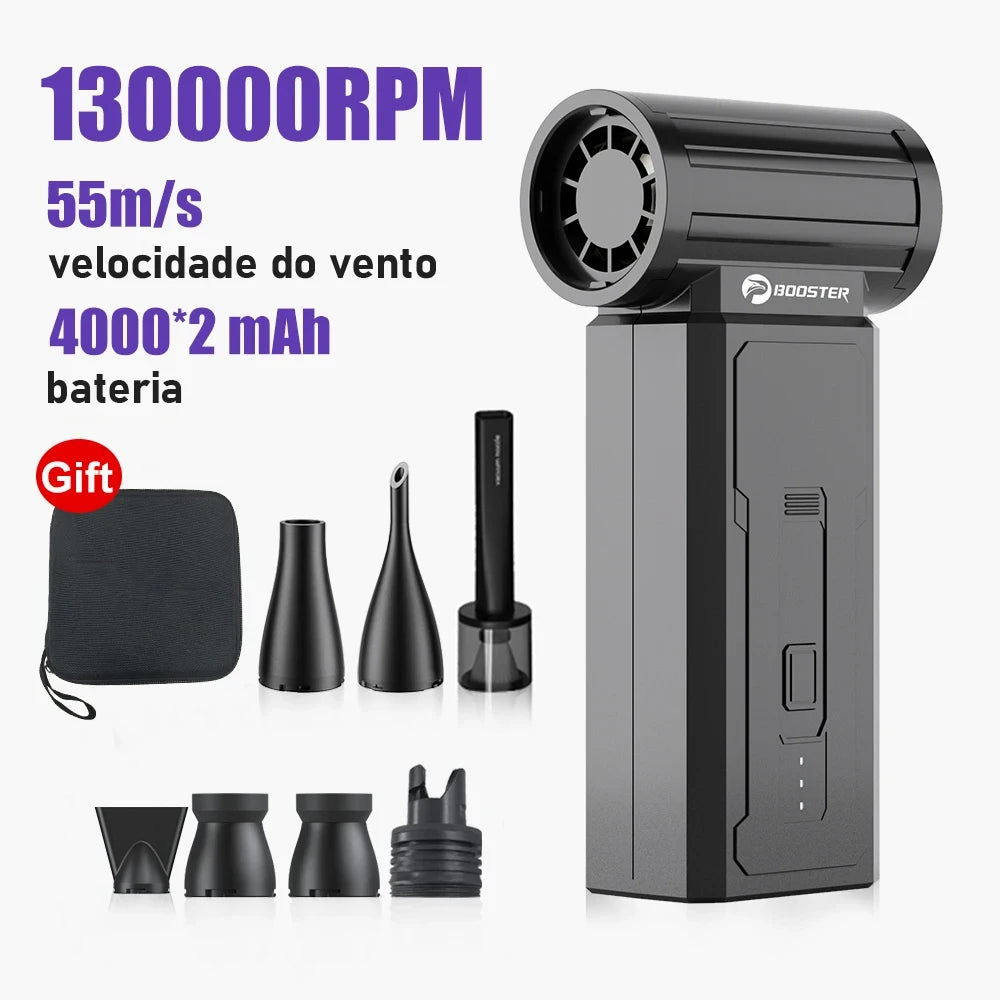Booster Mini Turbo Fan Powerful High Speed Air Blower