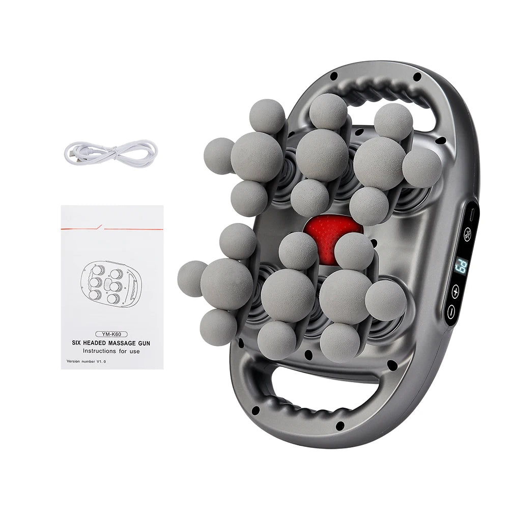 Foreverlily 22 Head Fascia Massage Gun for Muscle Relief