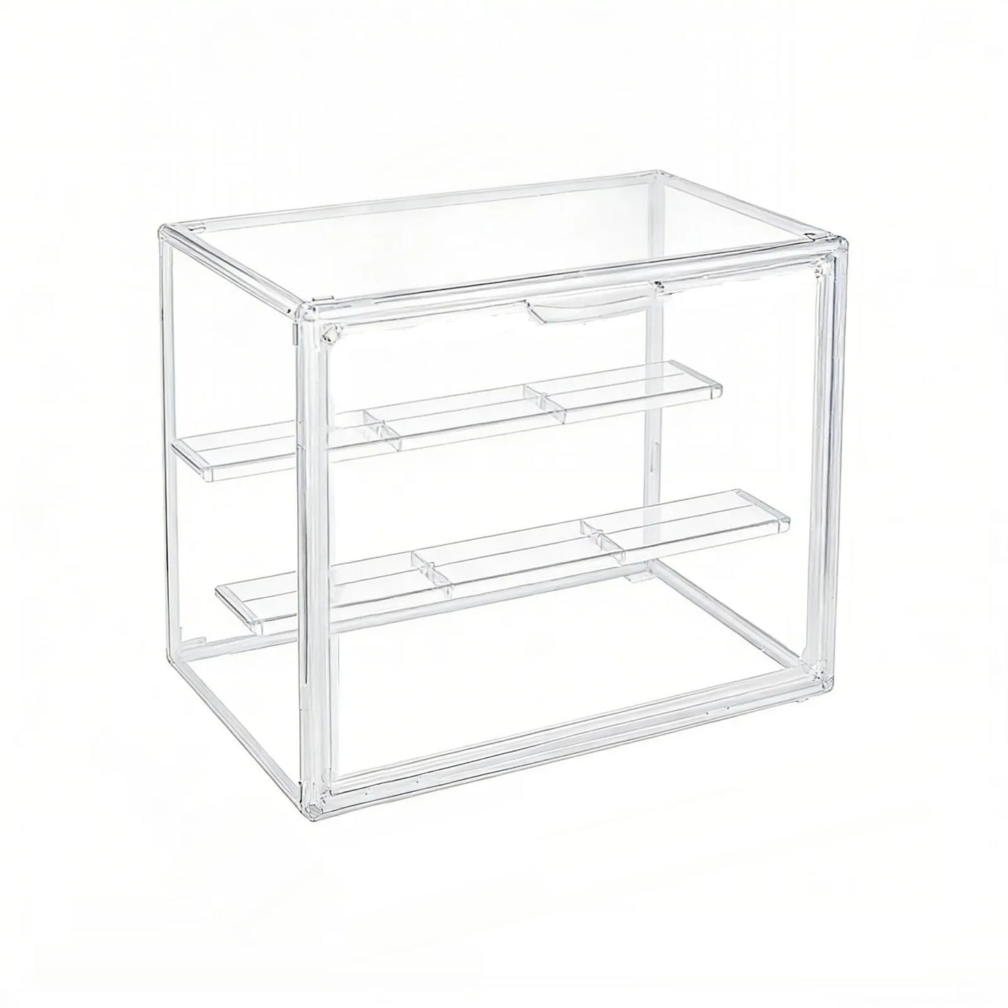 Clear Stackable Acrylic Dustproof Display Case For Collectible Figures