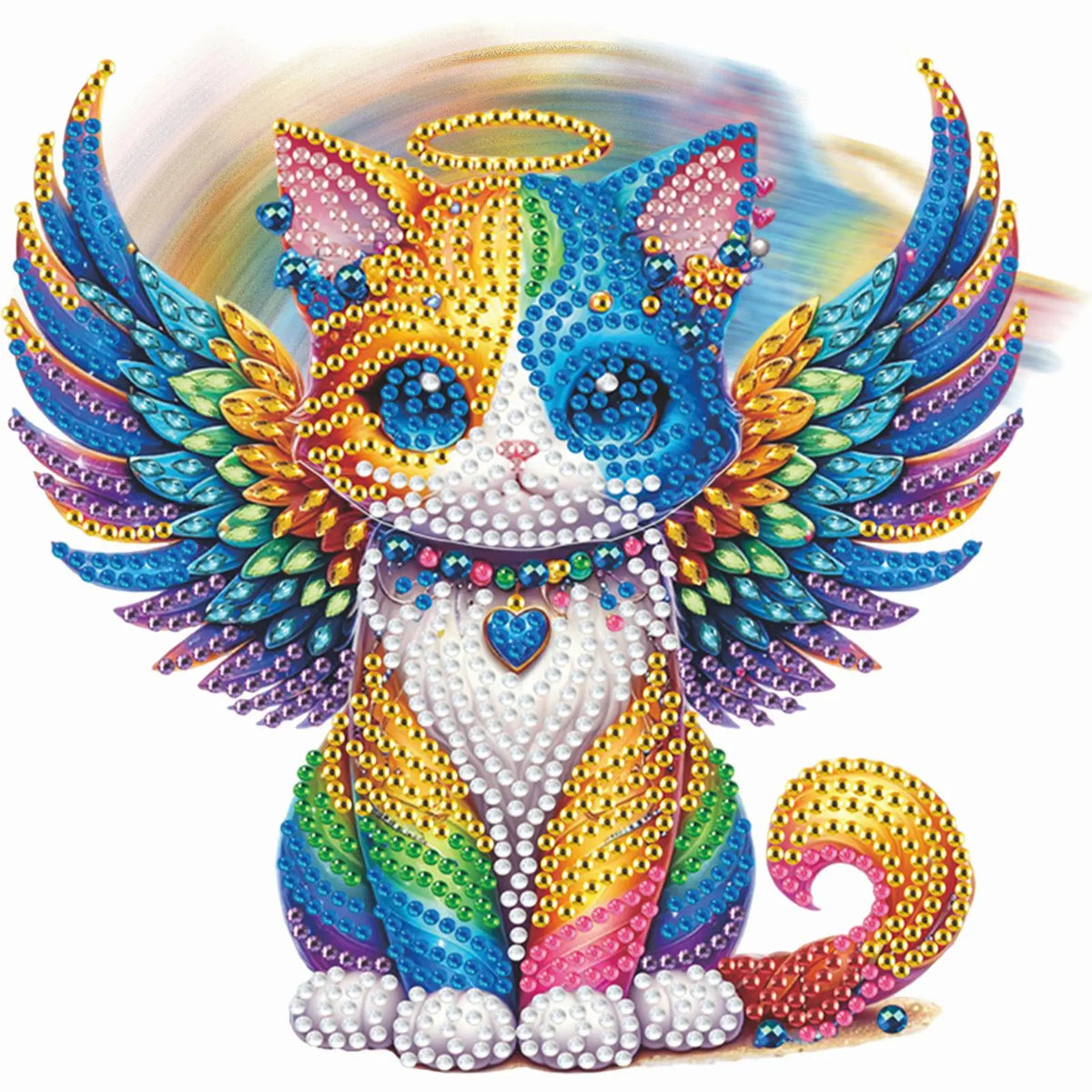 Cute Animal Shaking Head 5D Diamond Painting Acrylic Tabletop Ornaments