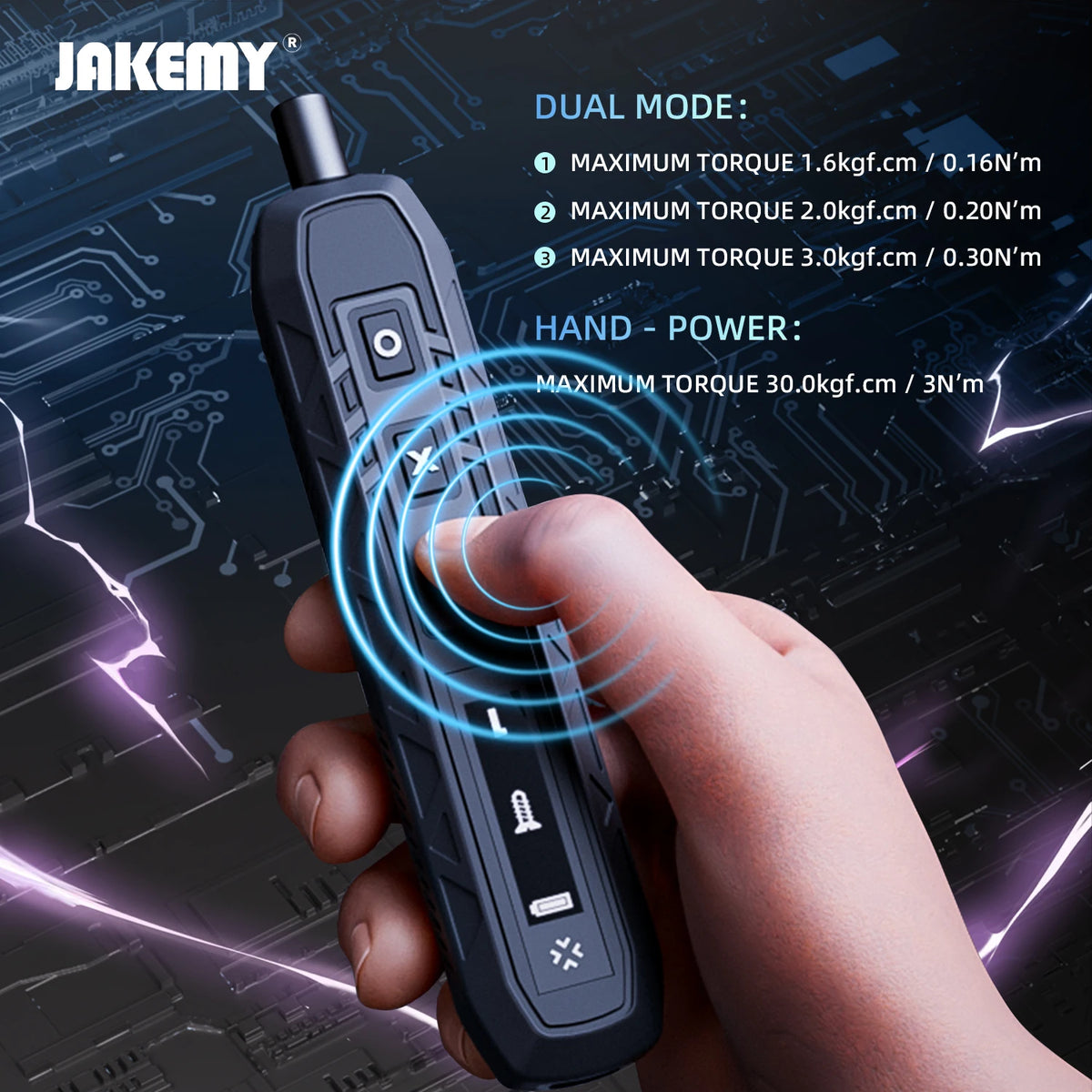 JAKEMY Precision Screwdriver Set With Magnetic Bits For Electronics Repair
