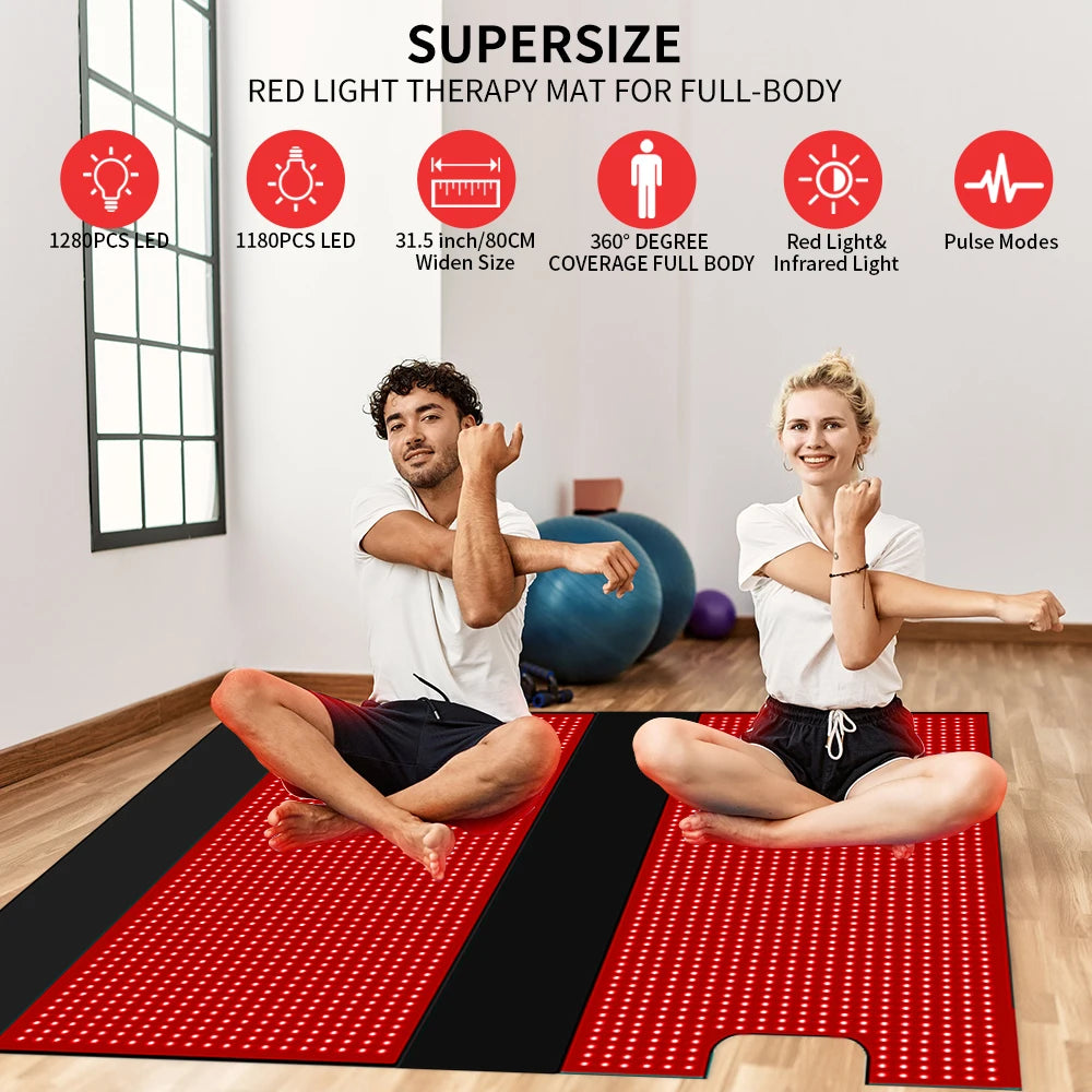 Full Body Red Light Therapy Sleeping Bag Infrared Relaxation Mat