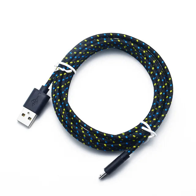 MYSTB Nylon Micro USB Cable Fast Charging Data Transfer Phone