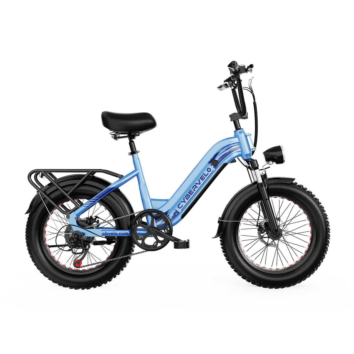 Cybervelo 1500W Electric Commuter Bike 7-Speed Step Thru