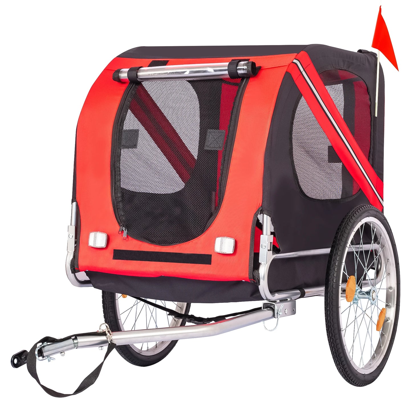 Twister CK Premium Foldable Dog Bike Trailer With Comfortable Ride