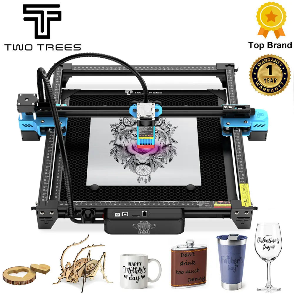 TwoTrees TTS55 Pro Laser Engraver With WiFi Offline Control