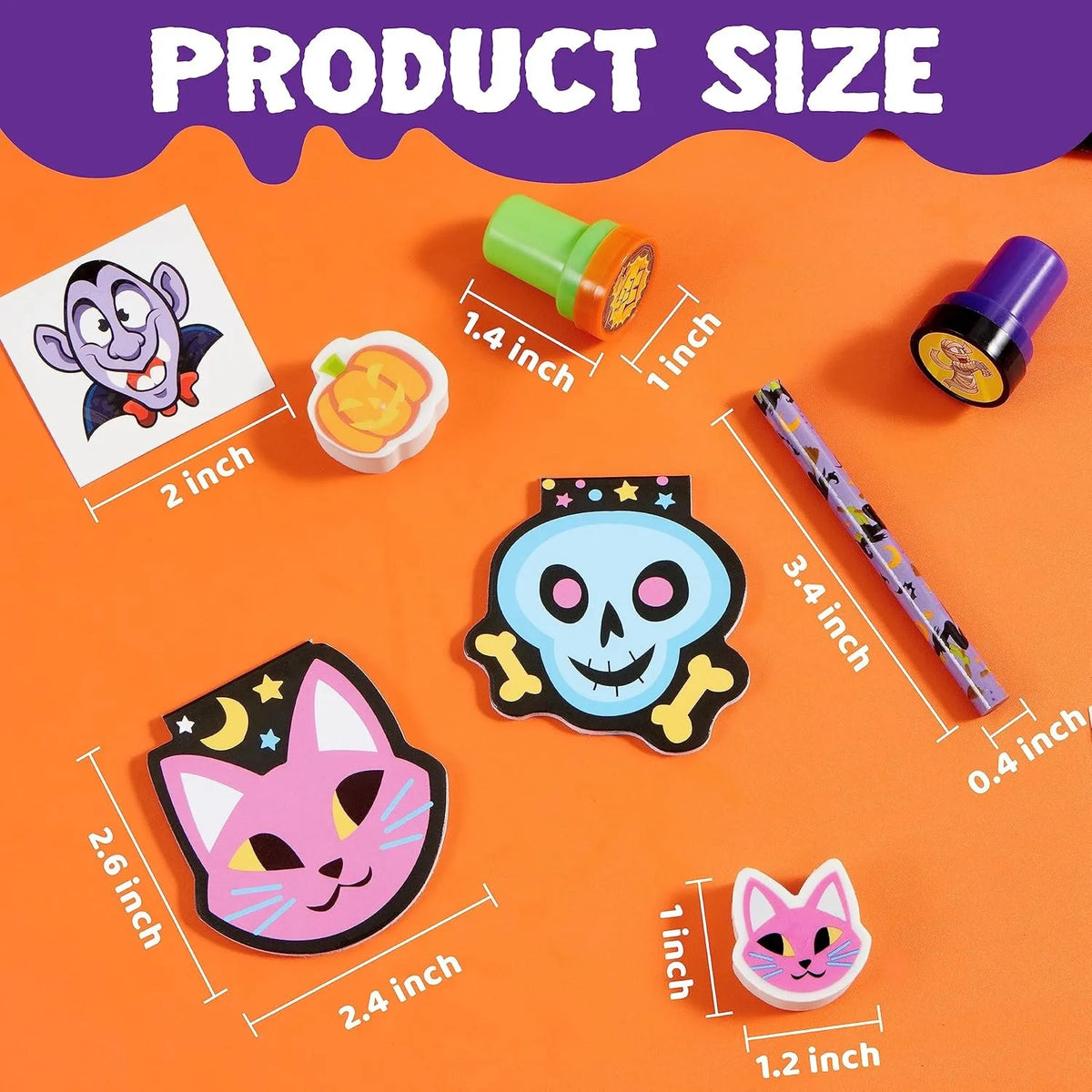 Joyfy Halloween Art And Craft Stationery Party Favor Gift Set