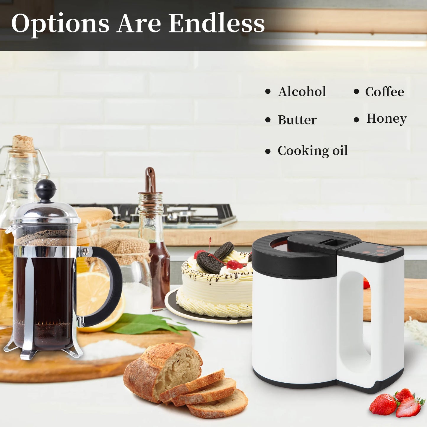 EnjoyHigh HerbAbility Decarboxylator And Infusion Machine For Herbal Oils