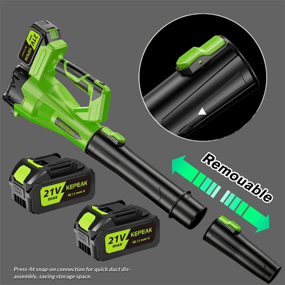 AT Brushless Cordless Leaf Blower For Yard Snow And Dust
