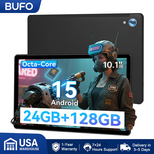 Bufo C107 Octa Core Android Tablet 24GB RAM 128GB Storage