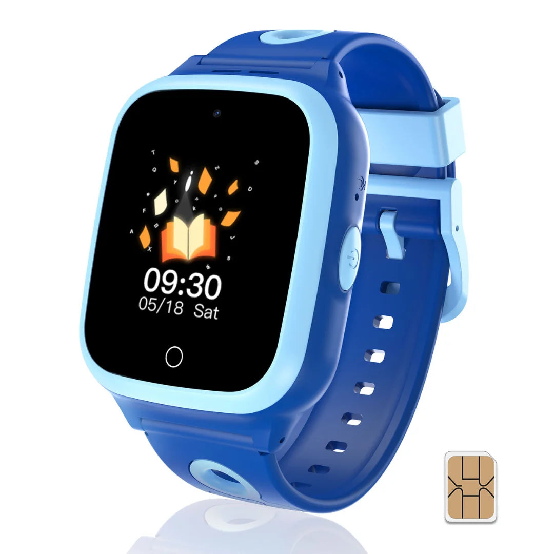 Kids 4G Smart Watch With GPS Video Calls And Chat