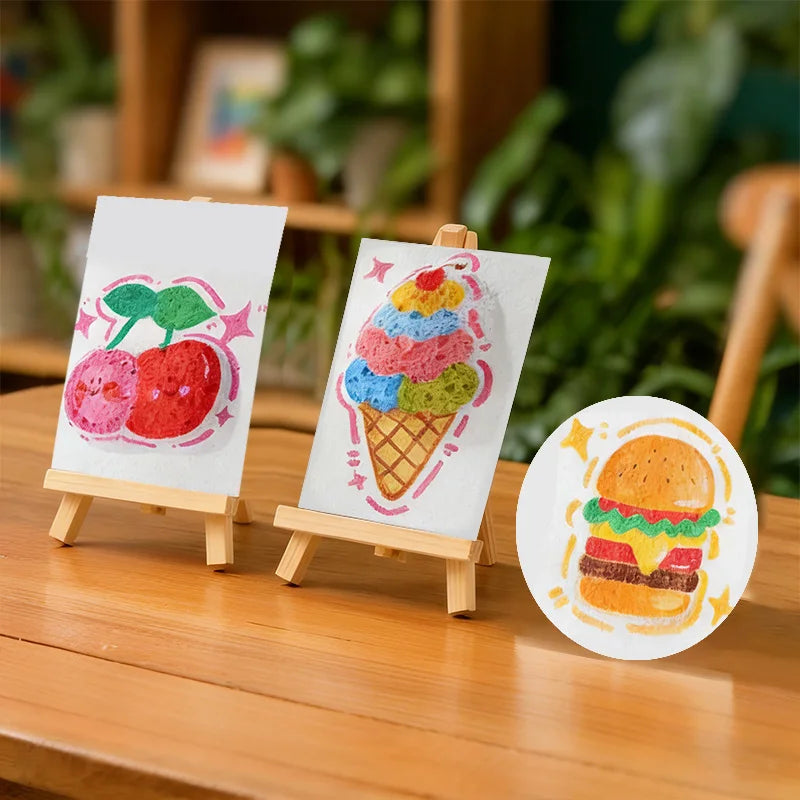 3D Magic Foam Texture Painting Kit With Acrylic Markers