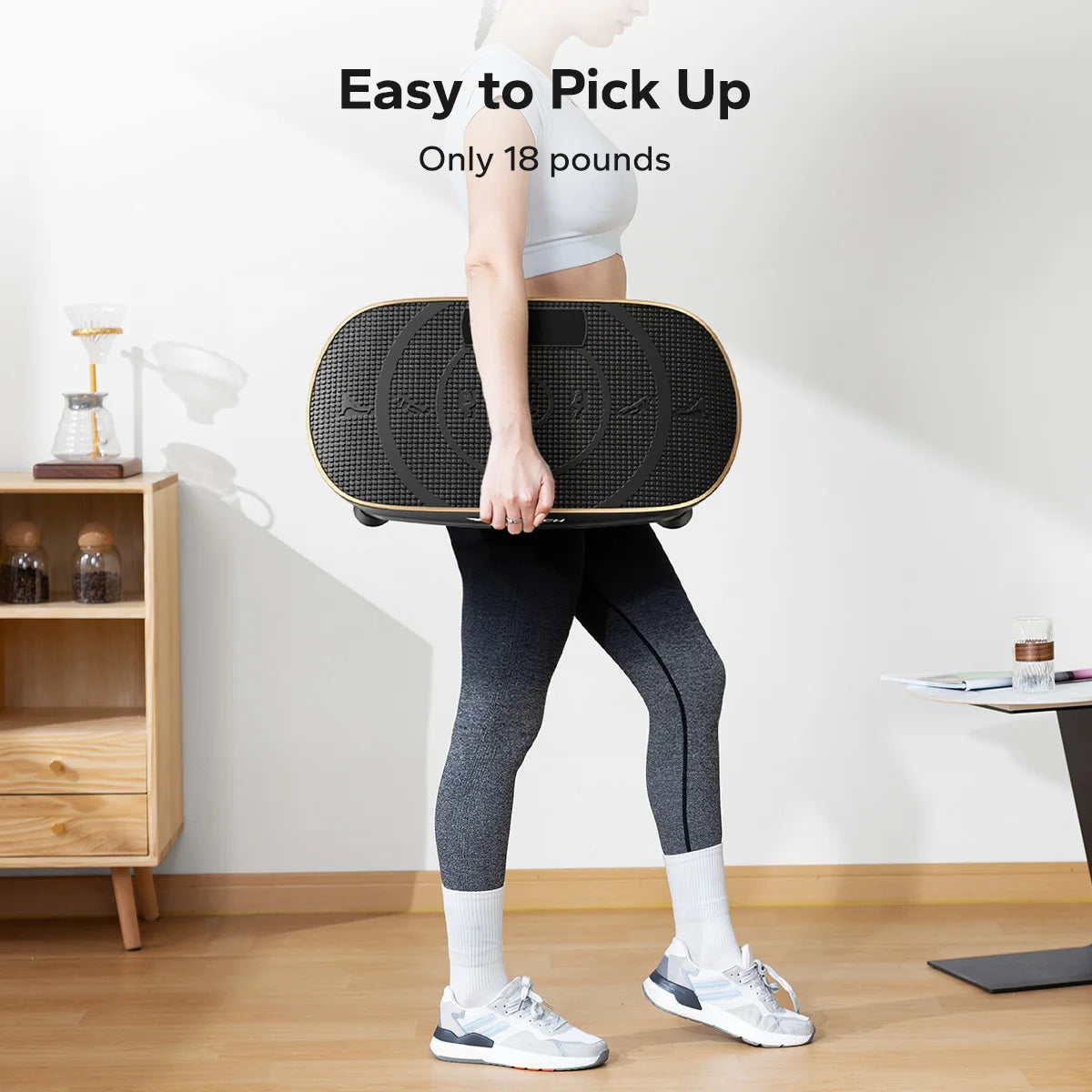 MERACH Vibration Plate Exercise Machine for Whole Body Fitness Workouts