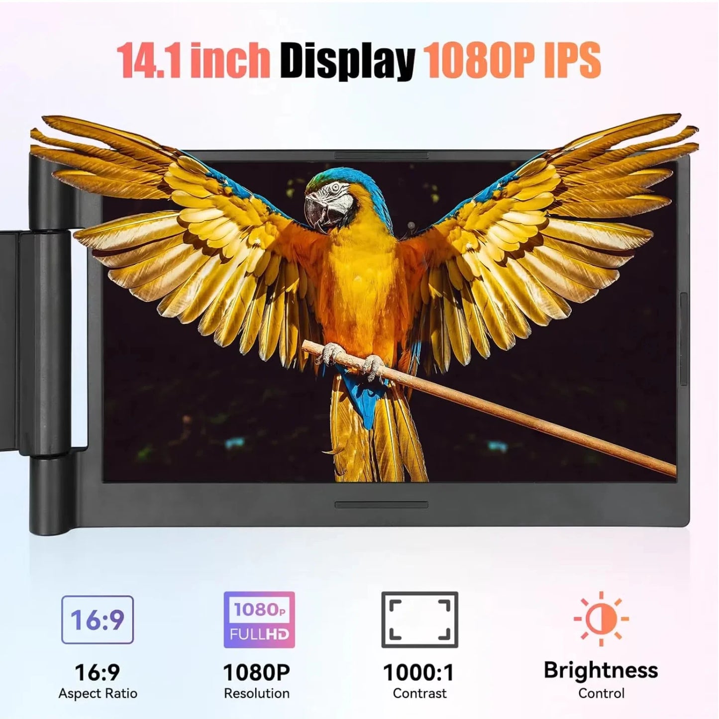 AEEZO-US Laptop Screen Extender 1080P IPS Portable Monitor