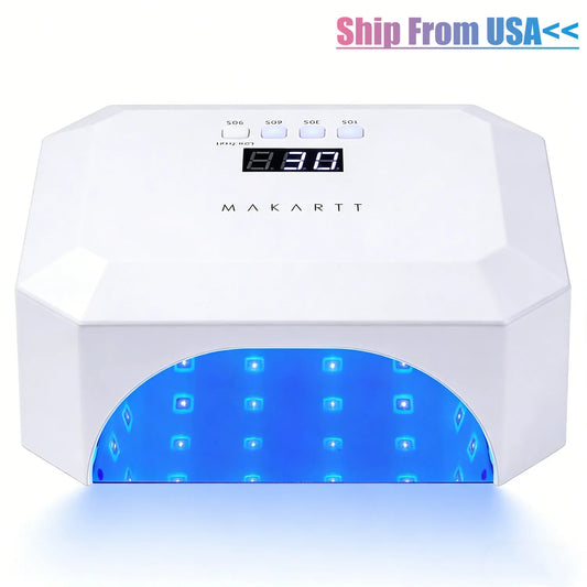 Makartt 36W Rechargeable Aurora UV LED Nail Lamp