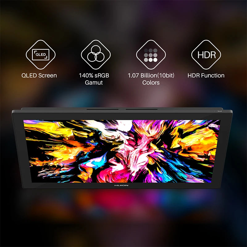 Huion Kamvas Pro 4K Graphics Tablet With 140 Percent sRGB