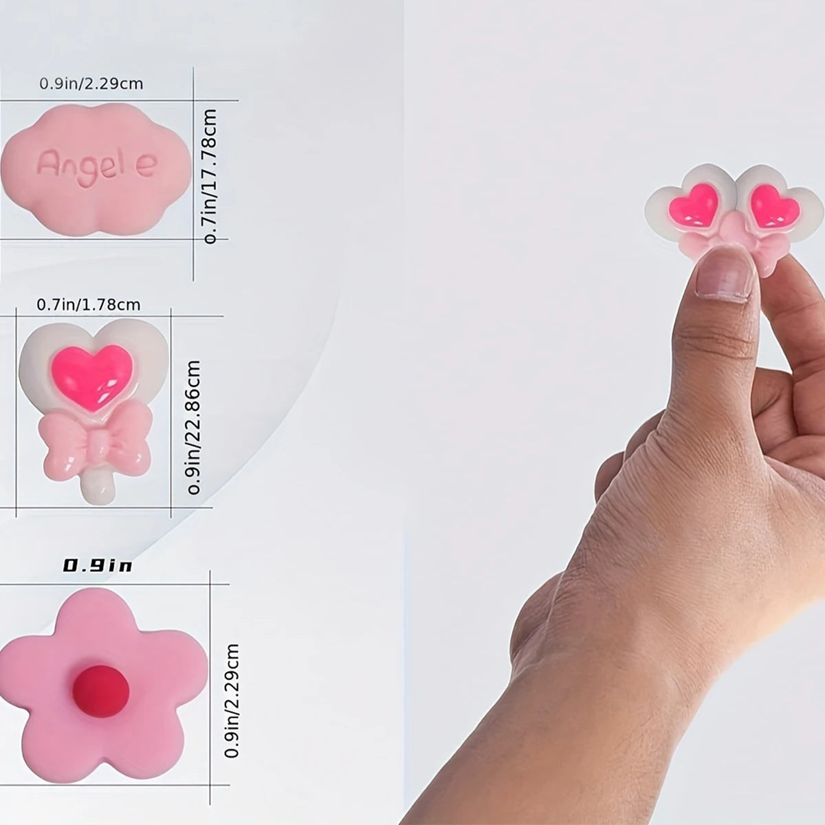 Mixed Candy Slime Charms And Resin Nail Art Decorations