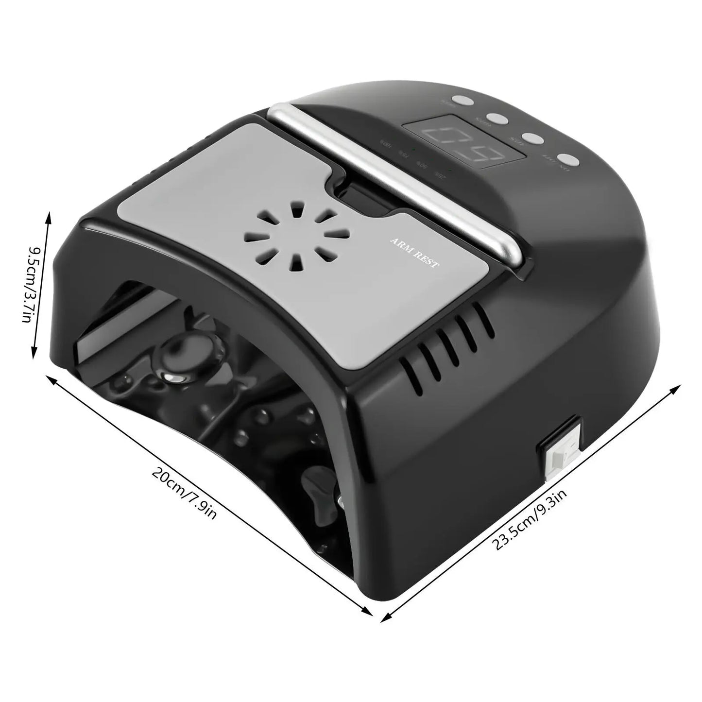 New 72W Rechargeable Cordless UV LED Nail Lamp