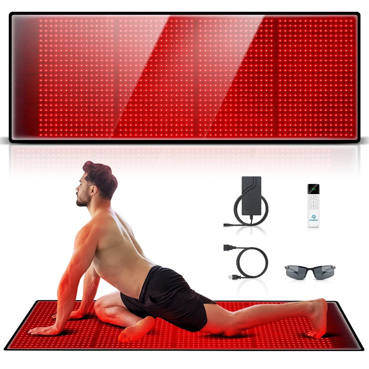 Astarexin Led Light Therapy Mat With Near Infrared Heating Functions