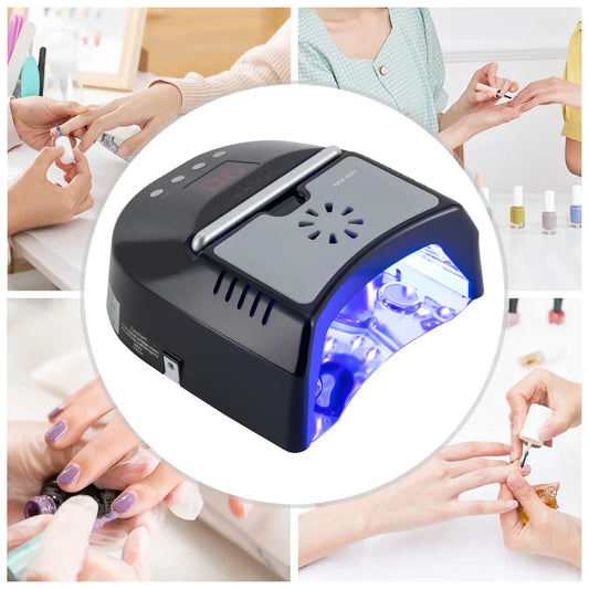 New 72W Rechargeable Cordless UV LED Nail Lamp