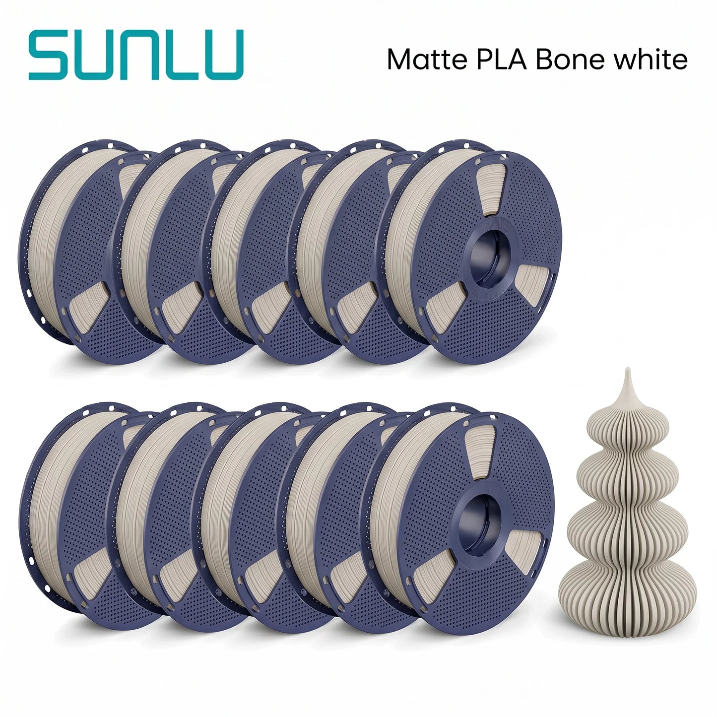 Sunlu Matte PLA 3D Printer Filament Premium Quality Smooth Prints