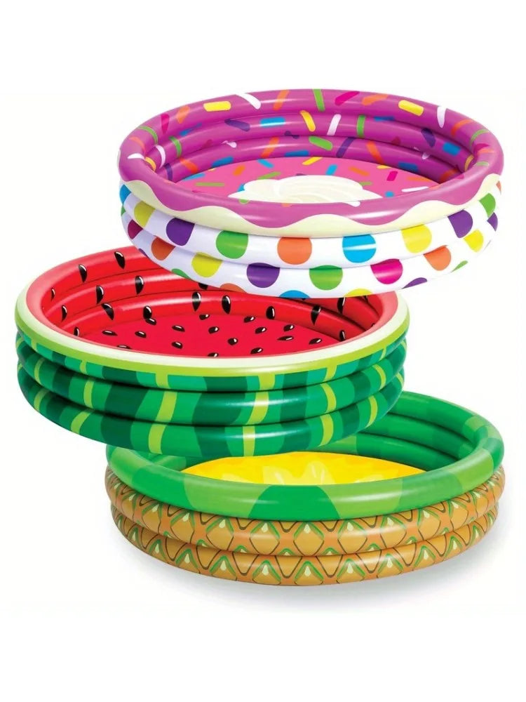 Joyfy 3 Pack Inflatable Kiddie Swimming Pool For Kids