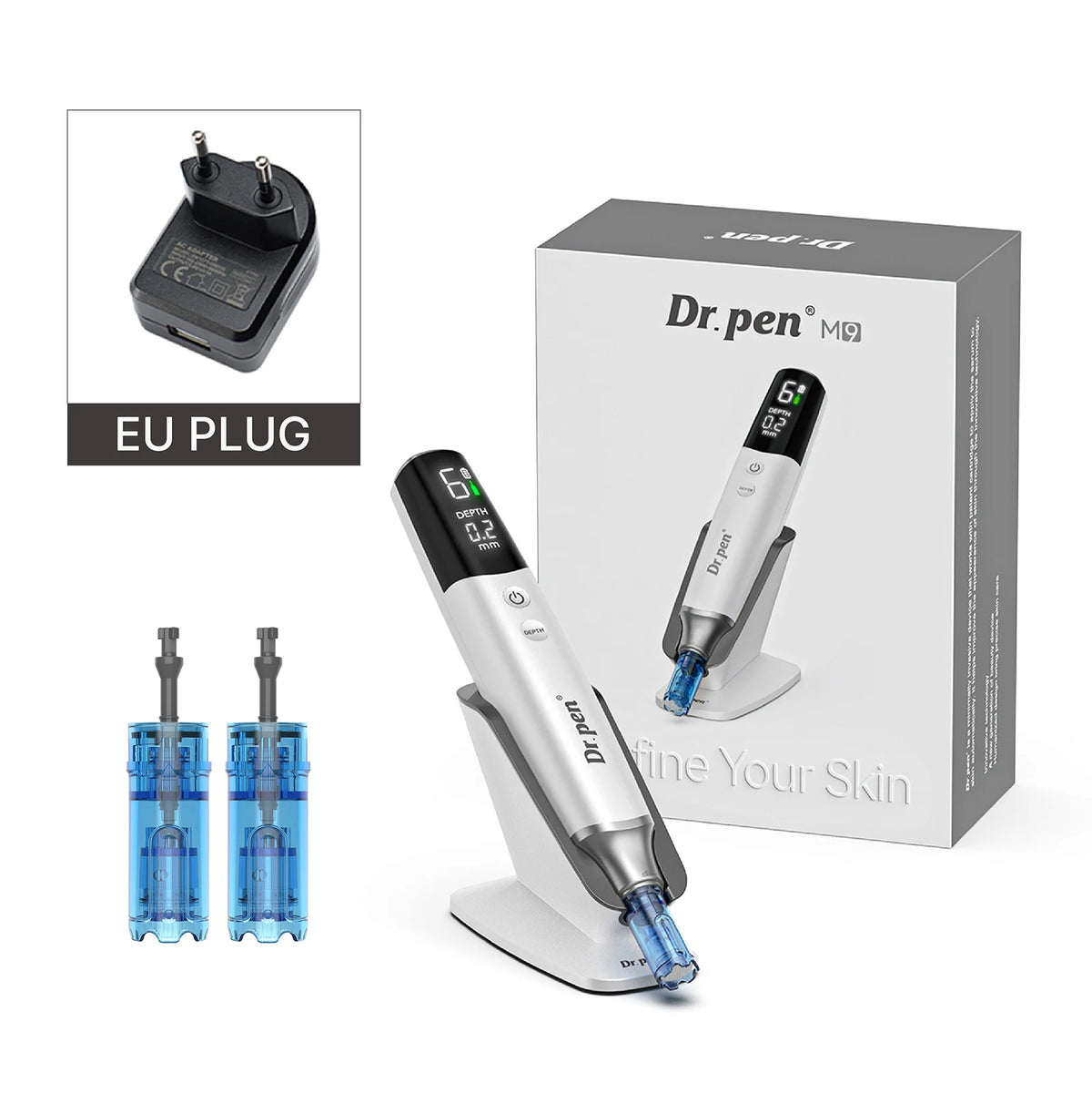 Hello Face Dr Pen M9 Microneedle Device And Led Mask