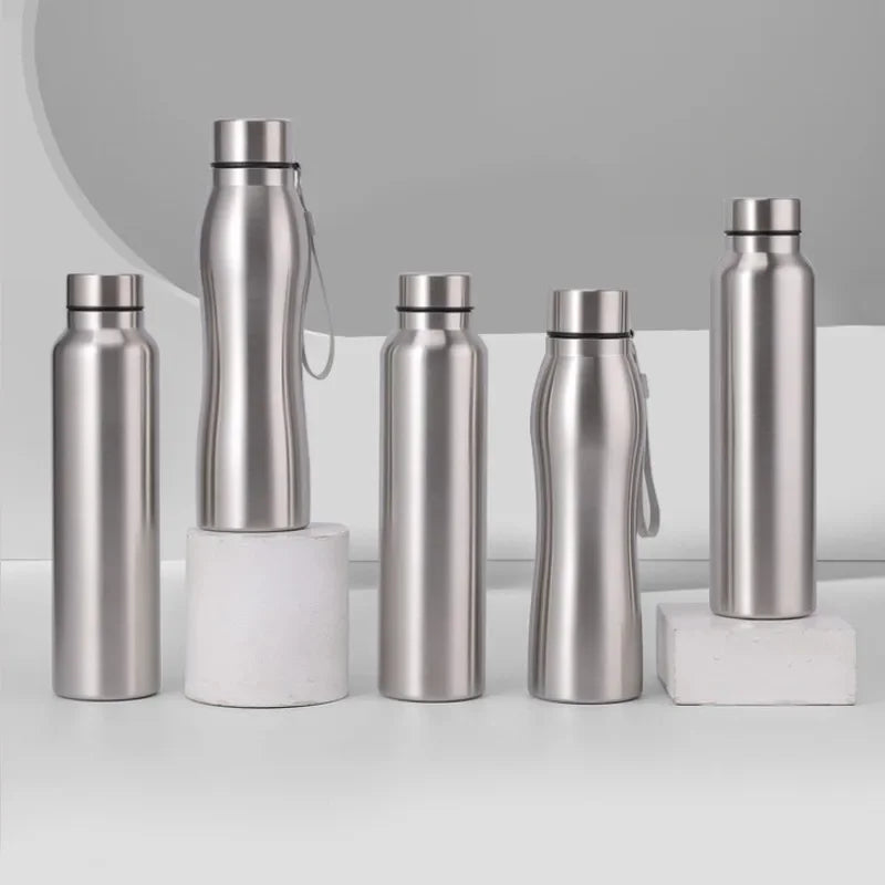 Stainless Steel Sports Water Bottle Rugged Drinkware