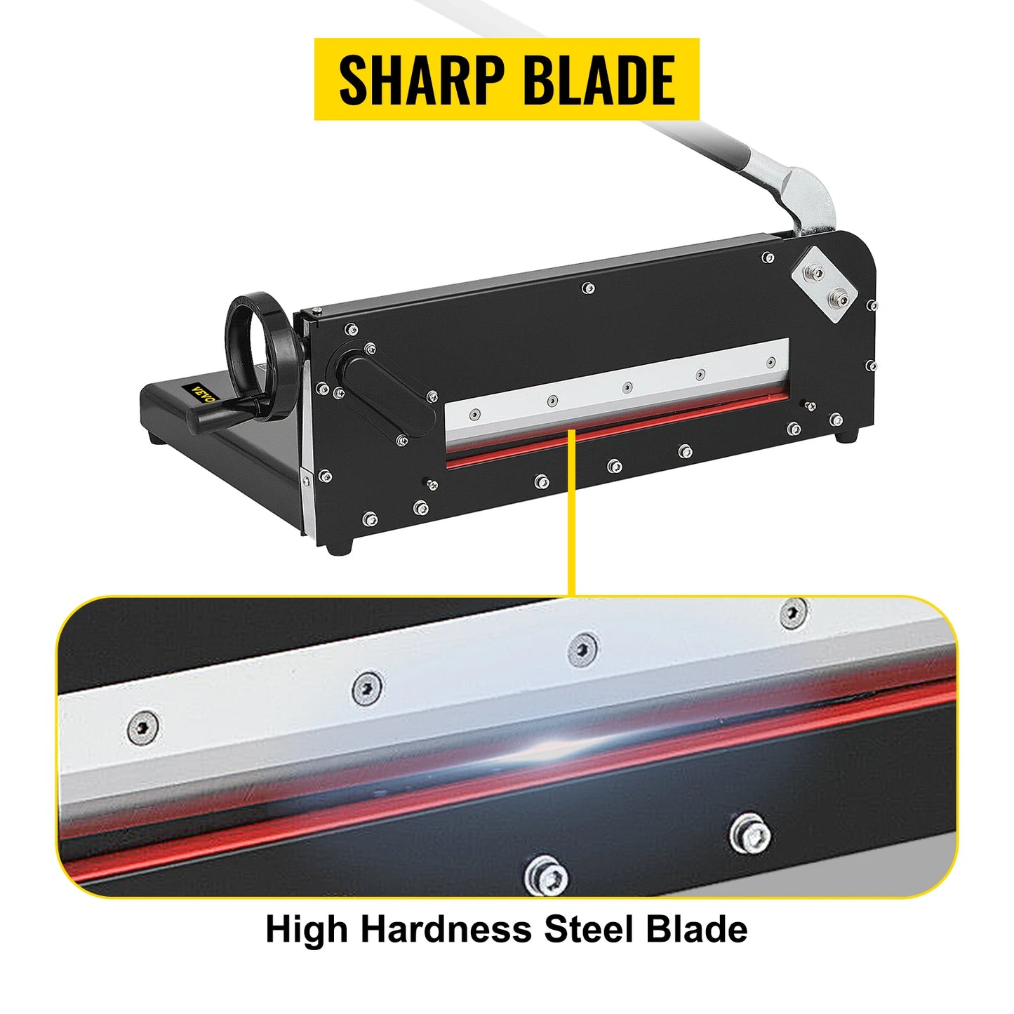 Heavy Duty Manual Guillotine Paper Cutter For Office Use