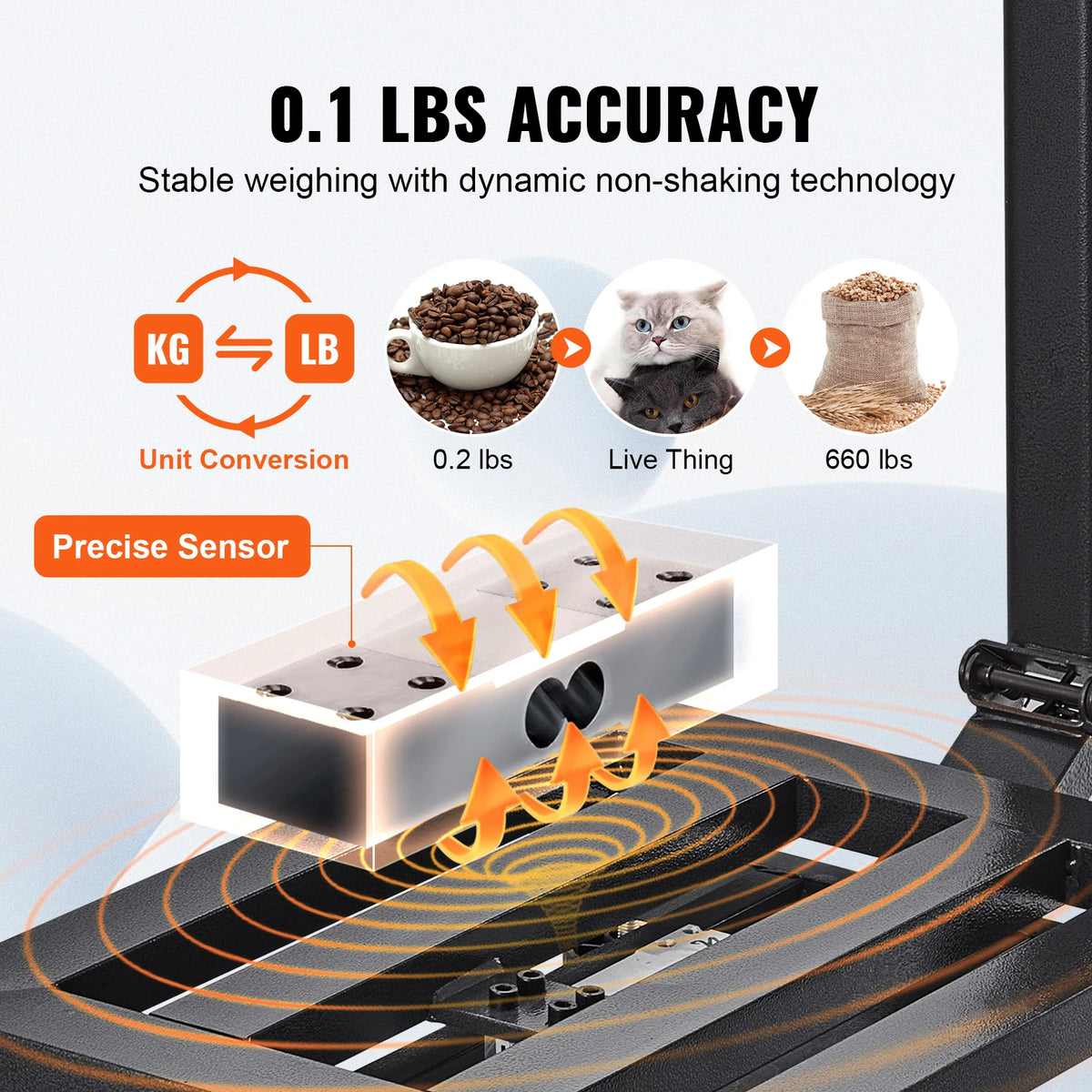 Digital Platform Scale 660 Lb With Tare Calculator Stainless Steel