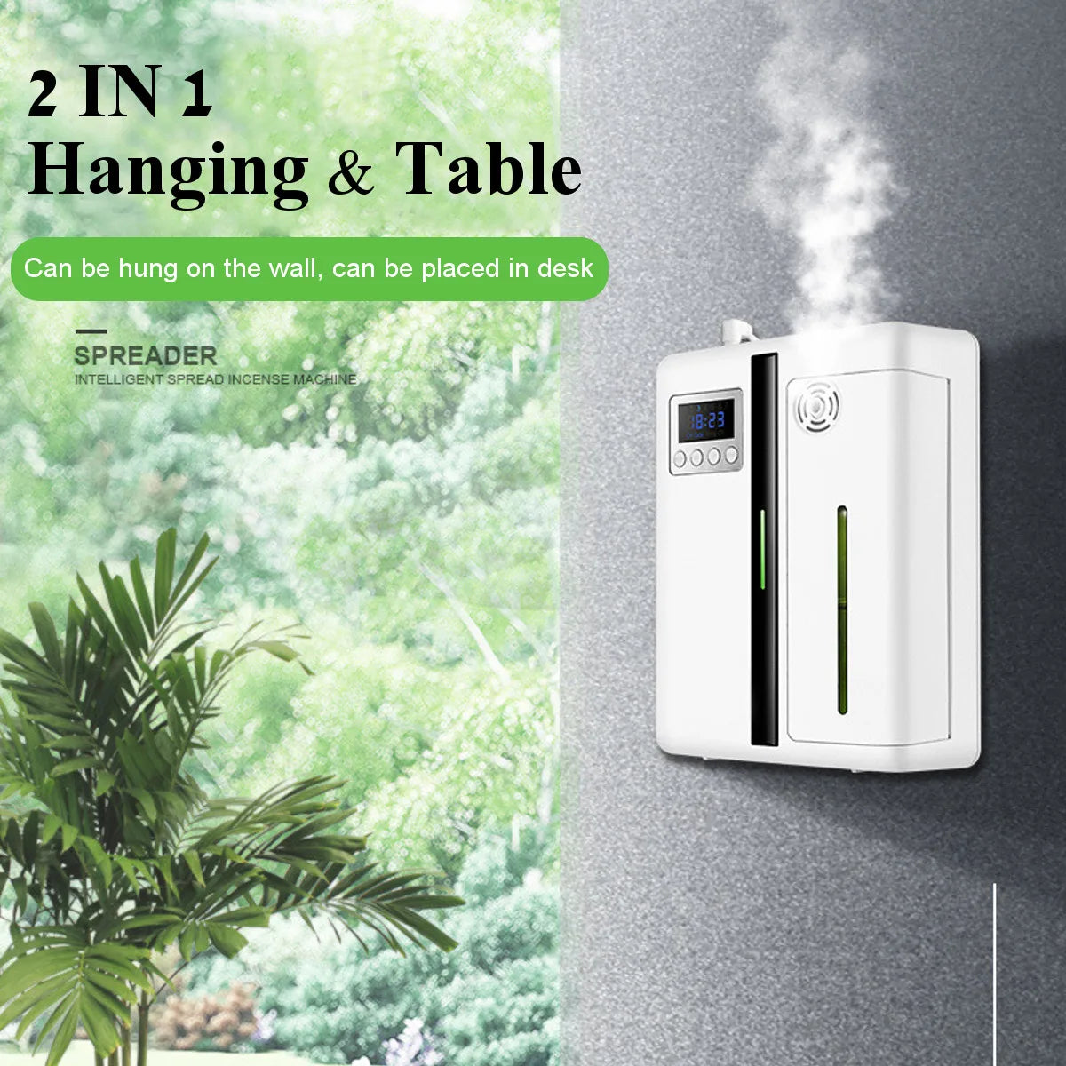 Le Parfum Fasina Bluetooth Wall Mounted Essential Oil Diffuser