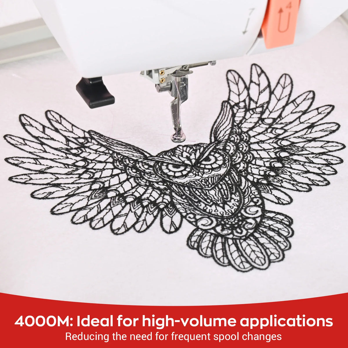 100 Colors 40WT Polyester Embroidery Thread Kit For Machines