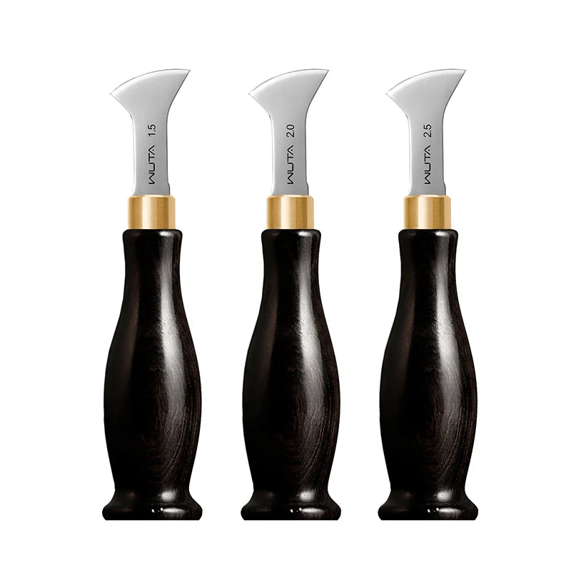 WUTA Leather Edge Creaser Beveler For Leather Craft