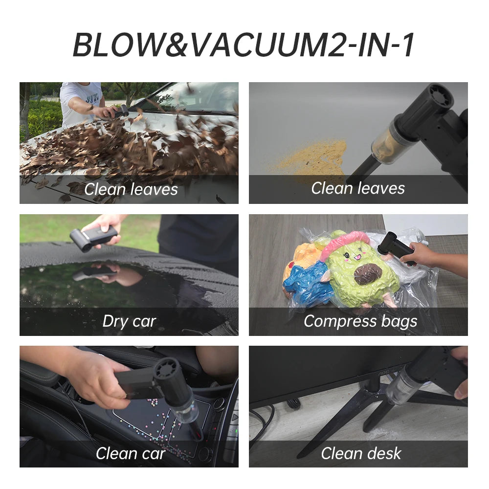 Booster Mini Turbo Fan Powerful High Speed Air Blower