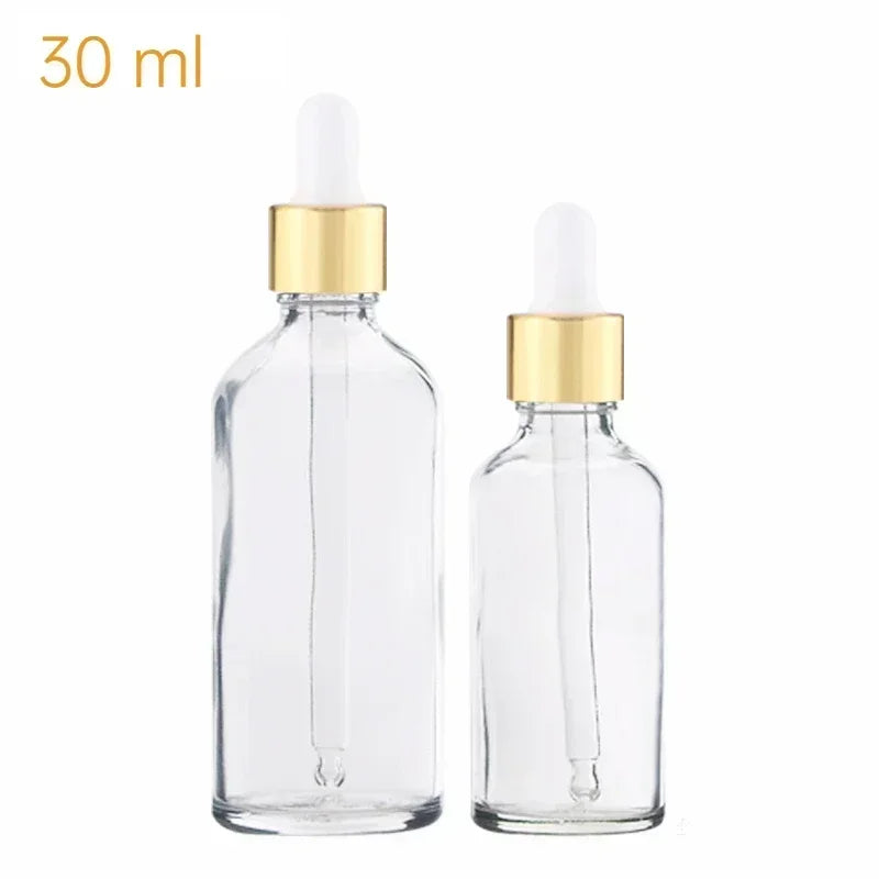 Pack Of 28 Glass Dropper Bottles For Essential Oils