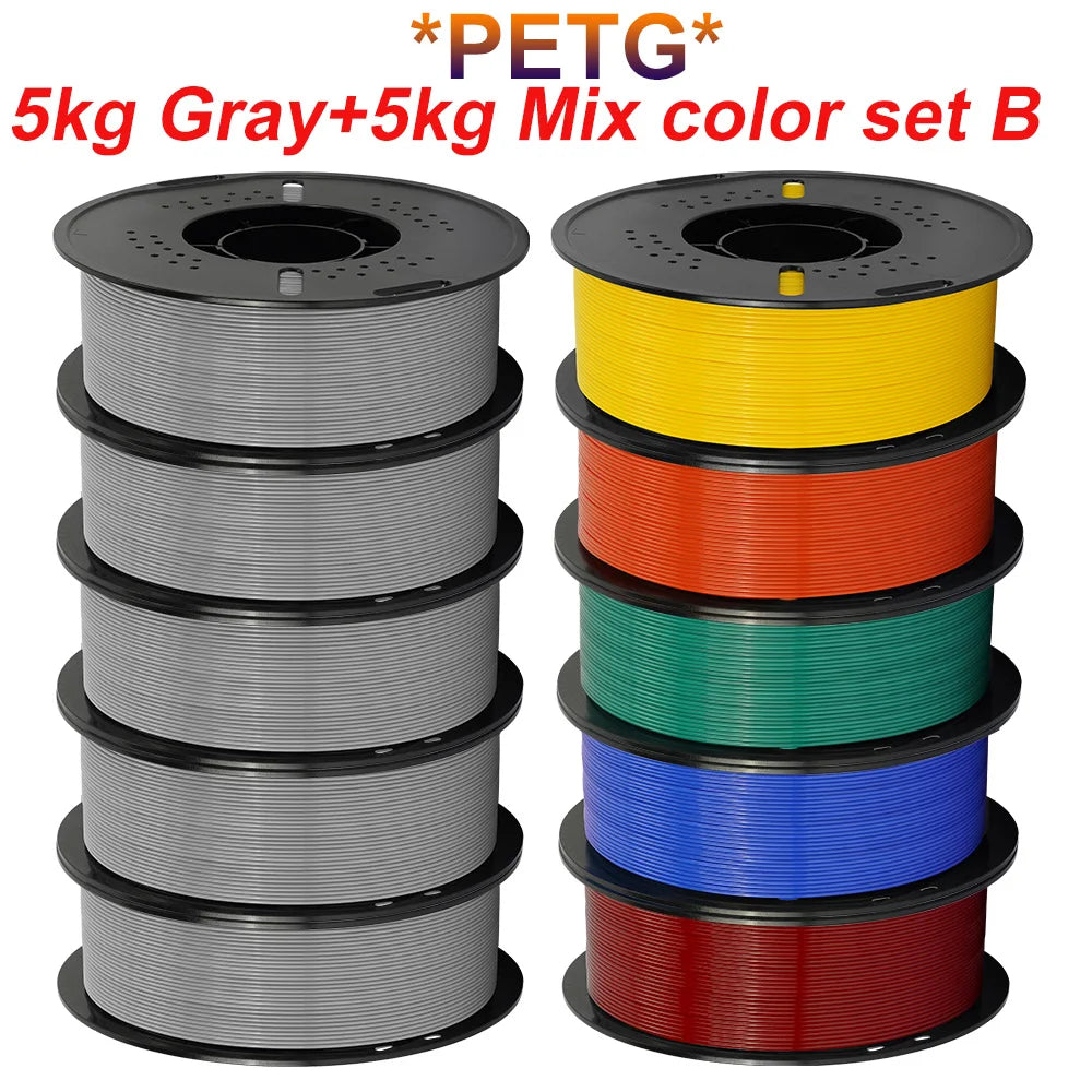 Kingroon Premium PLA PETG Bundle For FDM 3D Printers