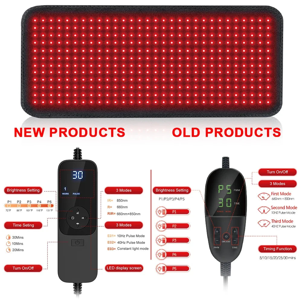Astarexin Red Light Therapy Heating Pad Body Pain Relief Infrared