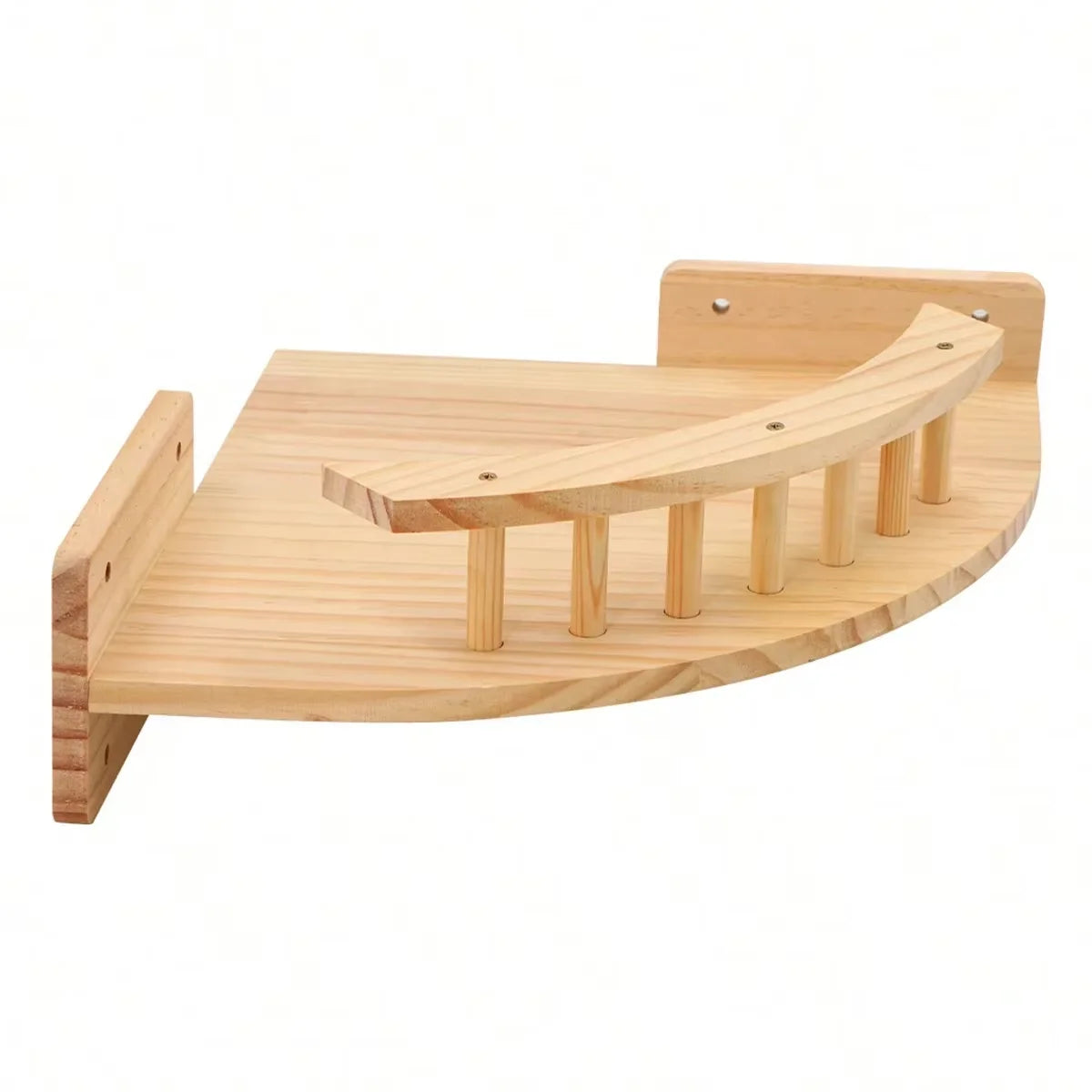 CWV Wall Mounted Corner Hammock With Steps Cat Tree Set