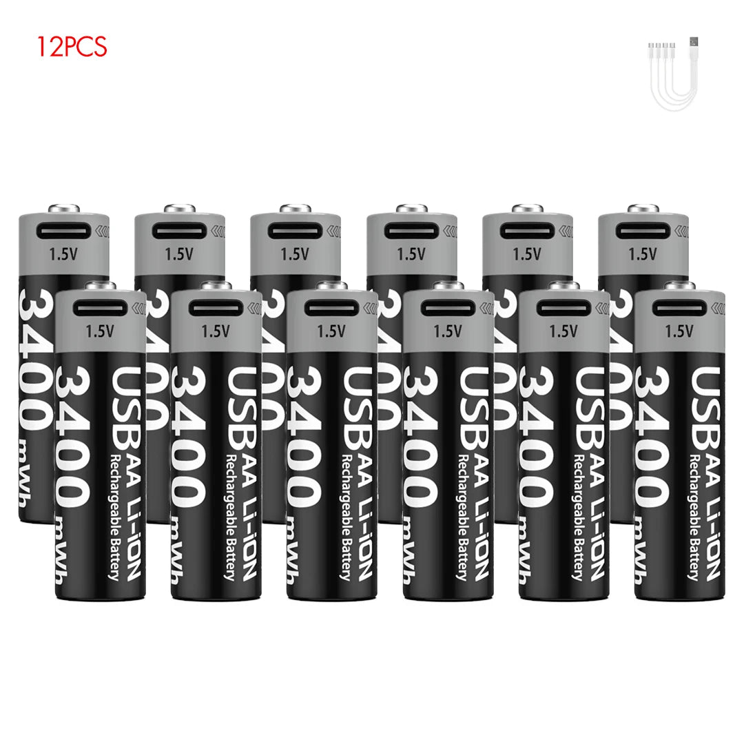 Kuugro Rechargeable Lithium Battery For Hunting USB Security Camera Sets