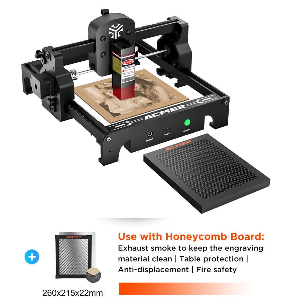 ACMER 6W Mini Portable Laser Engraver And Precision Cnc Device