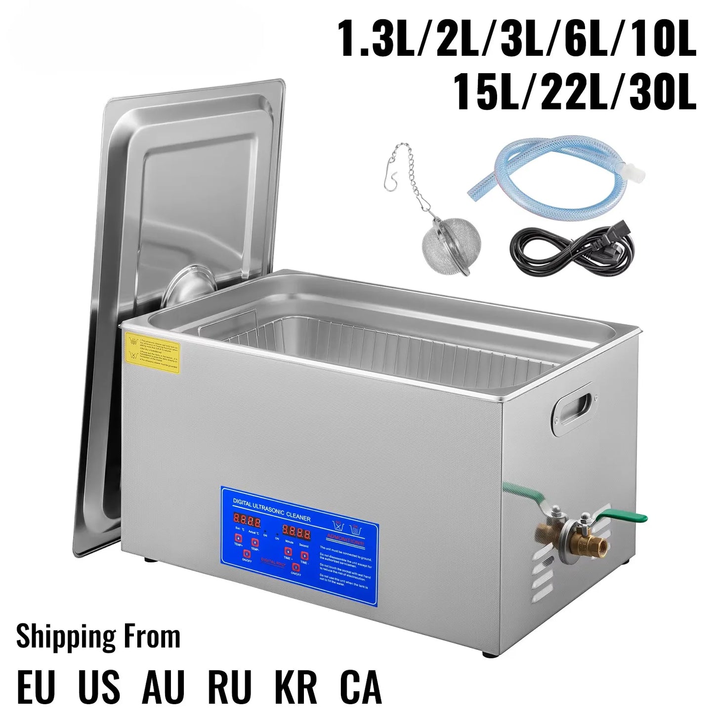SucceBuy Heated Ultrasonic Cleaner For Home And Kitchen Use