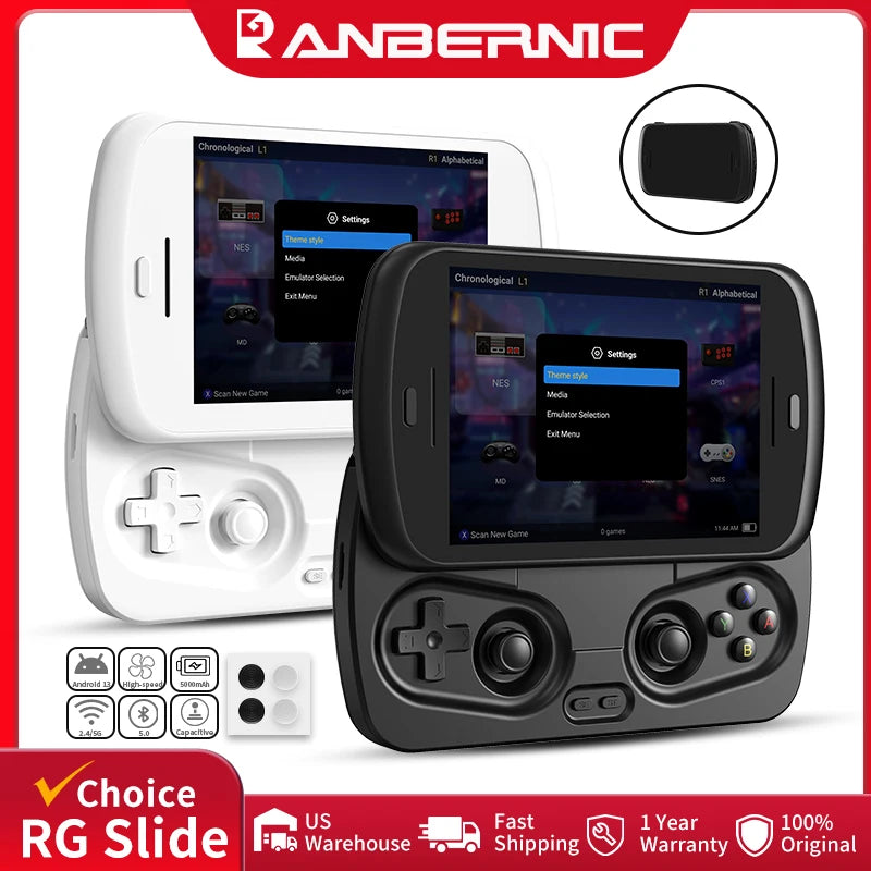 Anbernic RG Slide Android Handheld Game Console Unisoc T820