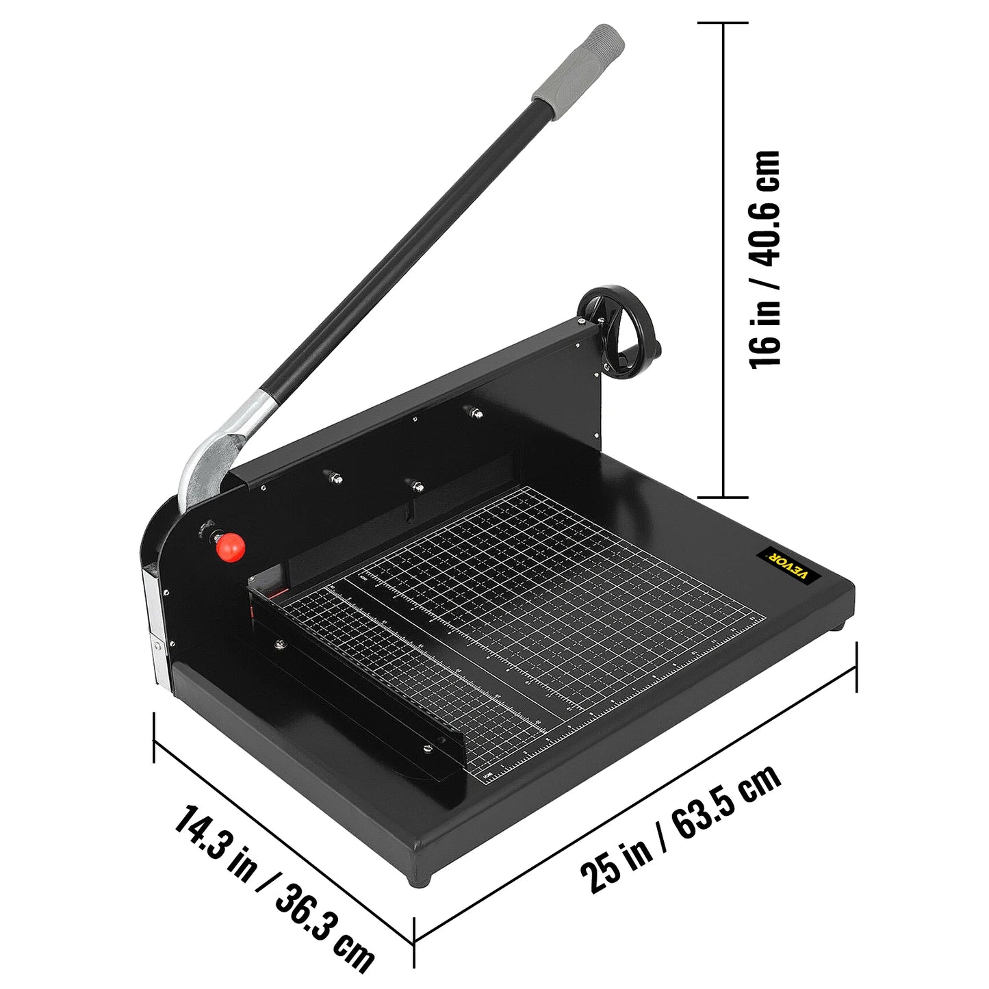 Heavy Duty Manual Guillotine Paper Cutter For Office Use