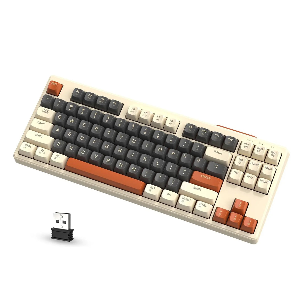 Attack Shark M87 Wireless Gaming Keyboard With Bluetooth Dual Mode Receiver
