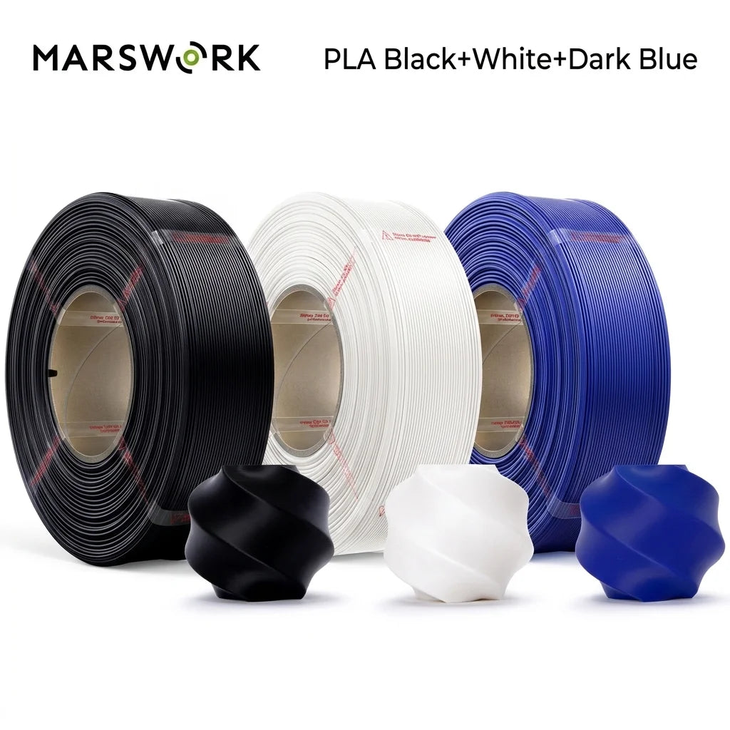 MarsWork PLA Filament Pre Dried AMS Compatible 3D Printer Spool