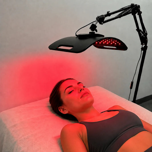 Red Light Therapy Panel For Face And Body Adjustable Stand